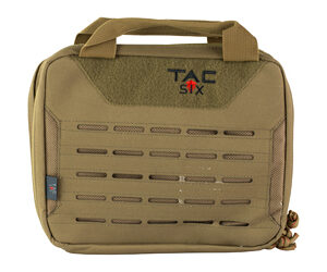 Allen Company Tax-Six Crew 2 gun Tactical Pistol Case - 10"x8 - Coyote Brown