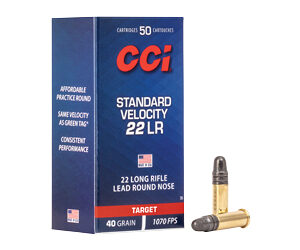 CCI 22lr Standard Velocity - 40gr Lead Round Nose - 50rd box