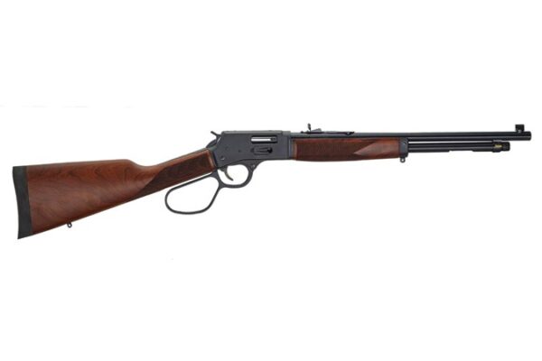 Henry Big Boy Steel Carbine - 357 Magnum - Side Gate