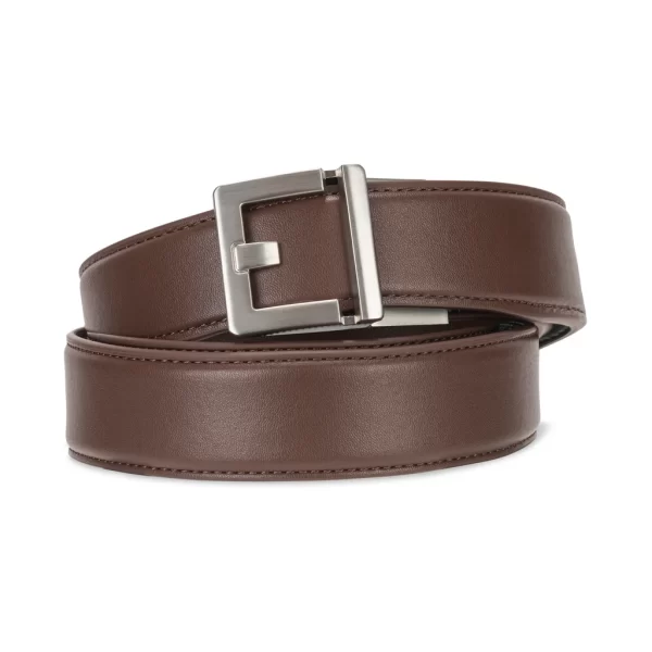 Kore Brown Leather EDC Gun Belt - X9 Buckle Alloy
